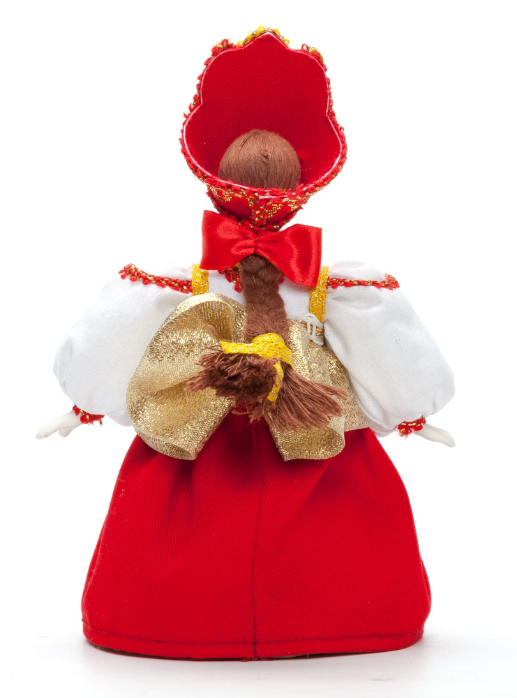 Russian Girl Porcelain Doll 