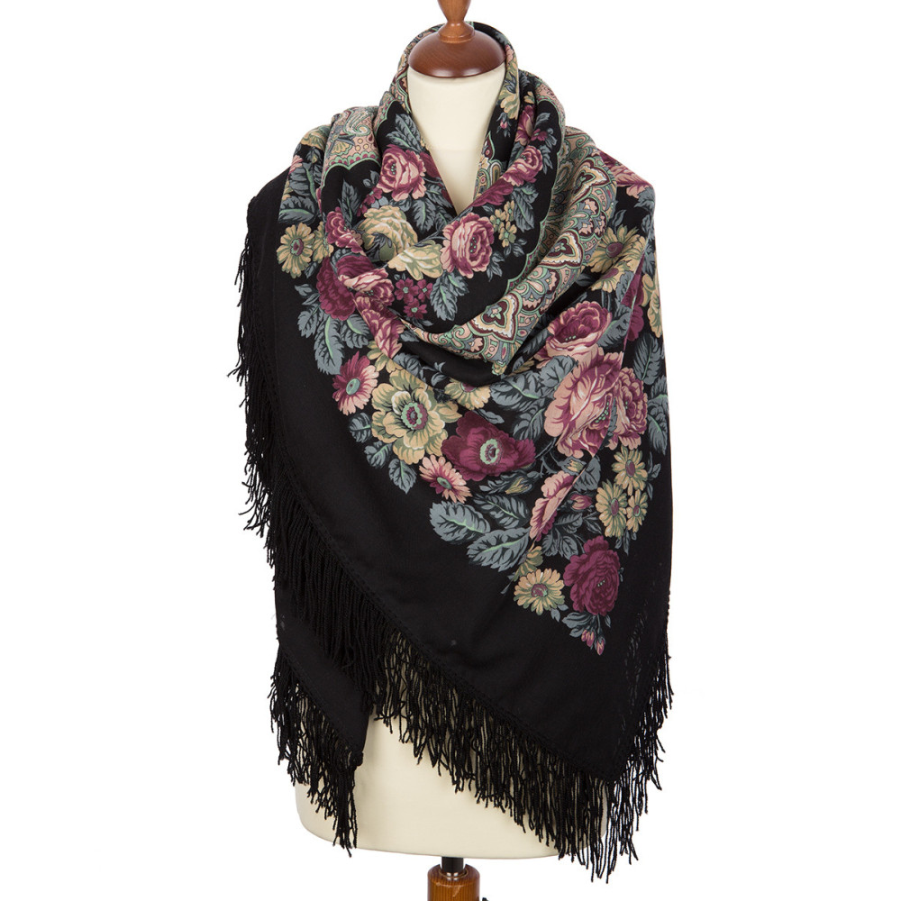 Shop Woolen Scarves with Woolen Fringe 146x146 cm 146x146 mm Prayer Woolen Shawl with Woolen Fringe Pavlovo Posad Manufactory online at Skazka.site | Eligible for fast shipping and free returns. 146x146 mm Prayer Woolen Shawl with Woolen Fringe Pavlovo Posad Manufactory