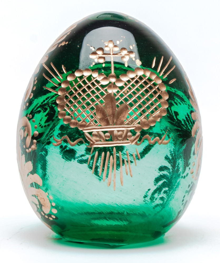 Engraved Crystal Imperial Easter Egg