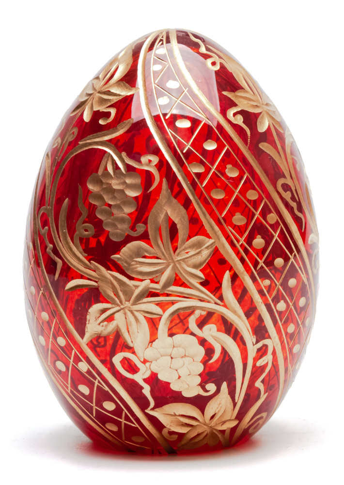 Engraved Crystal Imperial Easter Egg