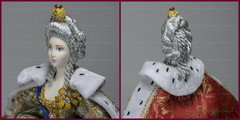 Katrine the Great hand made Porcelain Doll - 11 Inches (by Le Russe)
