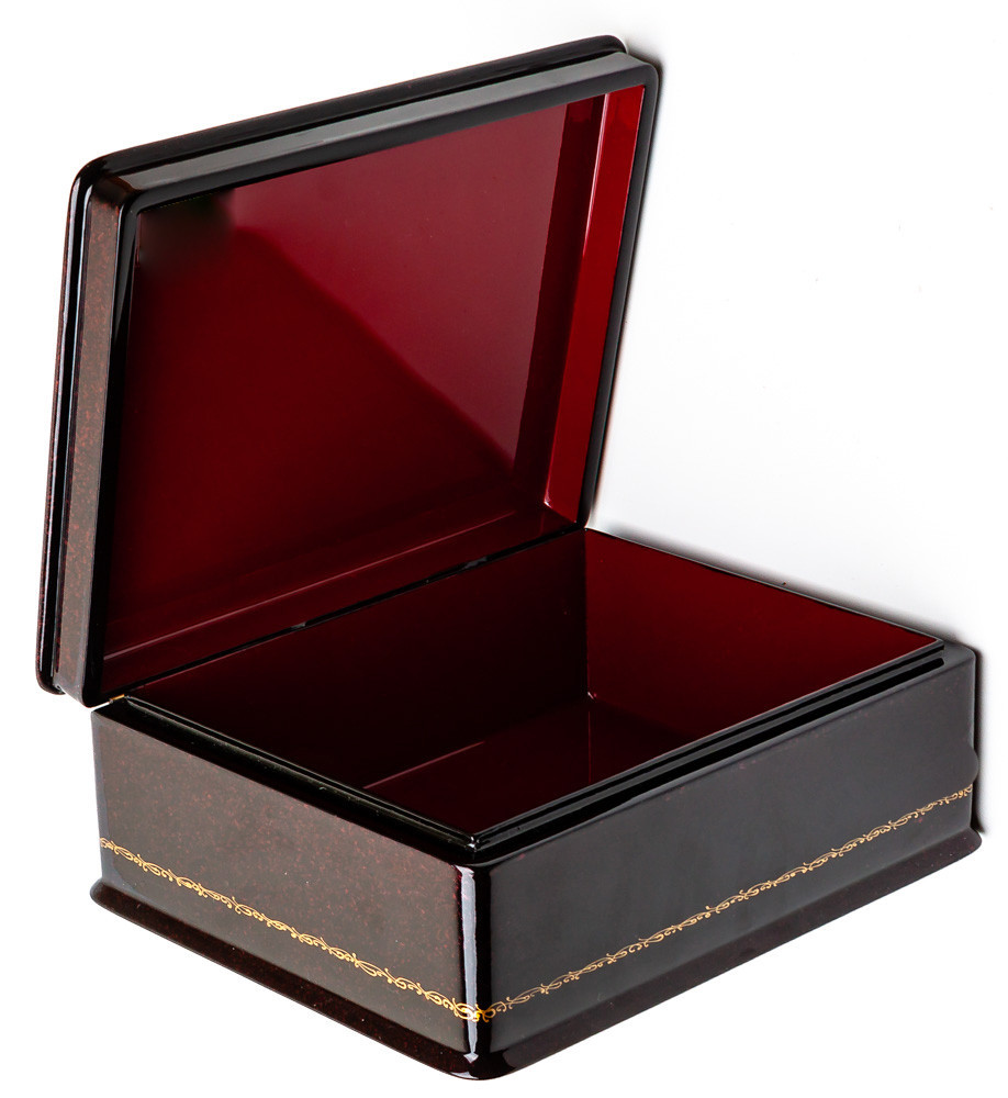 200x160mm Saint Basil Cathedral hand painted lacquered jewelery box (by Panferoff Studio)