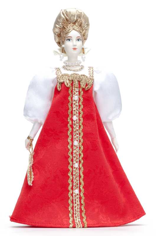 Russian Beauty hand made Porcelain Doll - 11 Inches (by Le Russe)