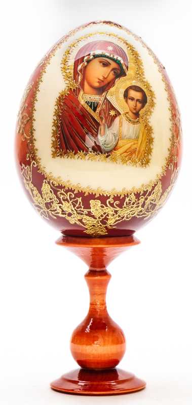 180 mm Godmother hand painted on wooden egg (by Hamlet Crafts)