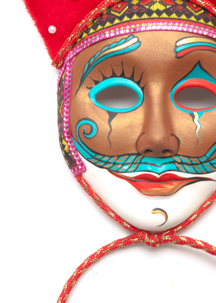 The Clown Porcelain Mask