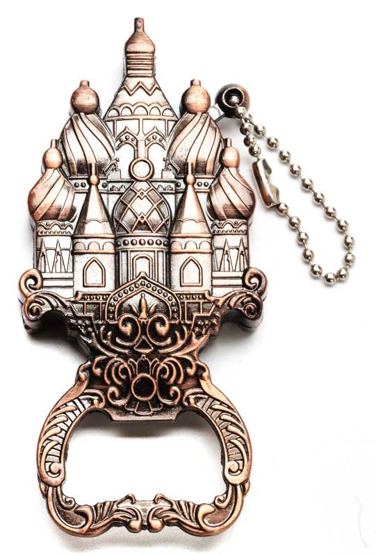 Moscow Saint Basil Cathedral Gas Metal Lighter (by Sergio Accendino)