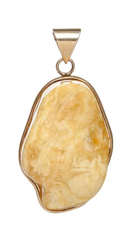 22 g Baltic Amber Pendant