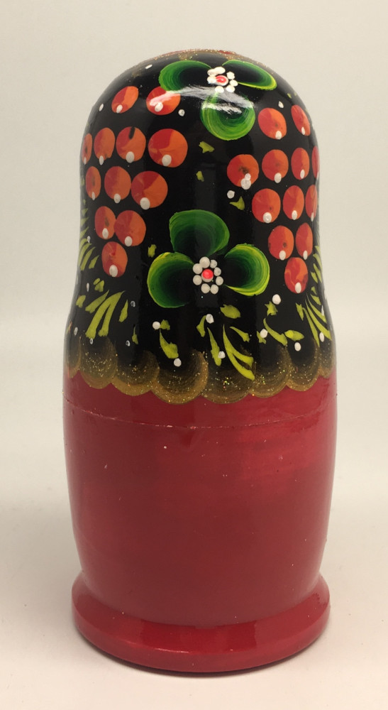120 mm Maidan Art Hand Painted Matryoshka Doll 5 pcs (by Oleg Crafts)