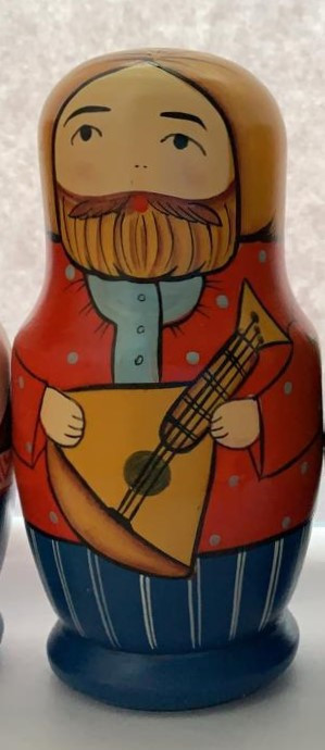 Malutinskaya Matryoshka 5pcs Small