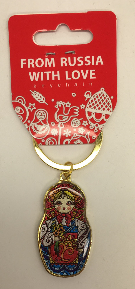 Russian Matryoshka Key Chain (by AKM Gifts)