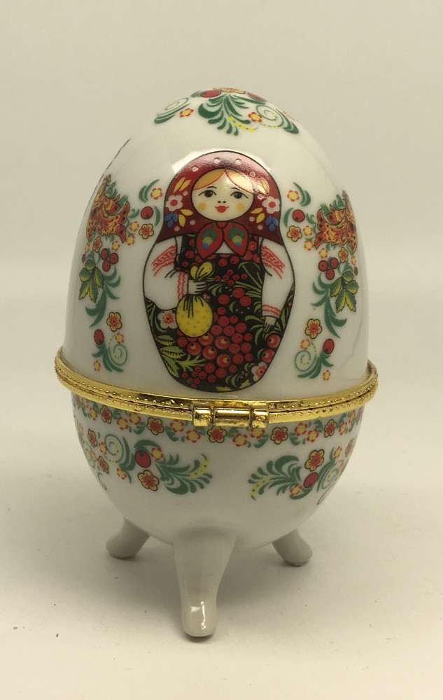 Easter Egg Box with Matryoshka