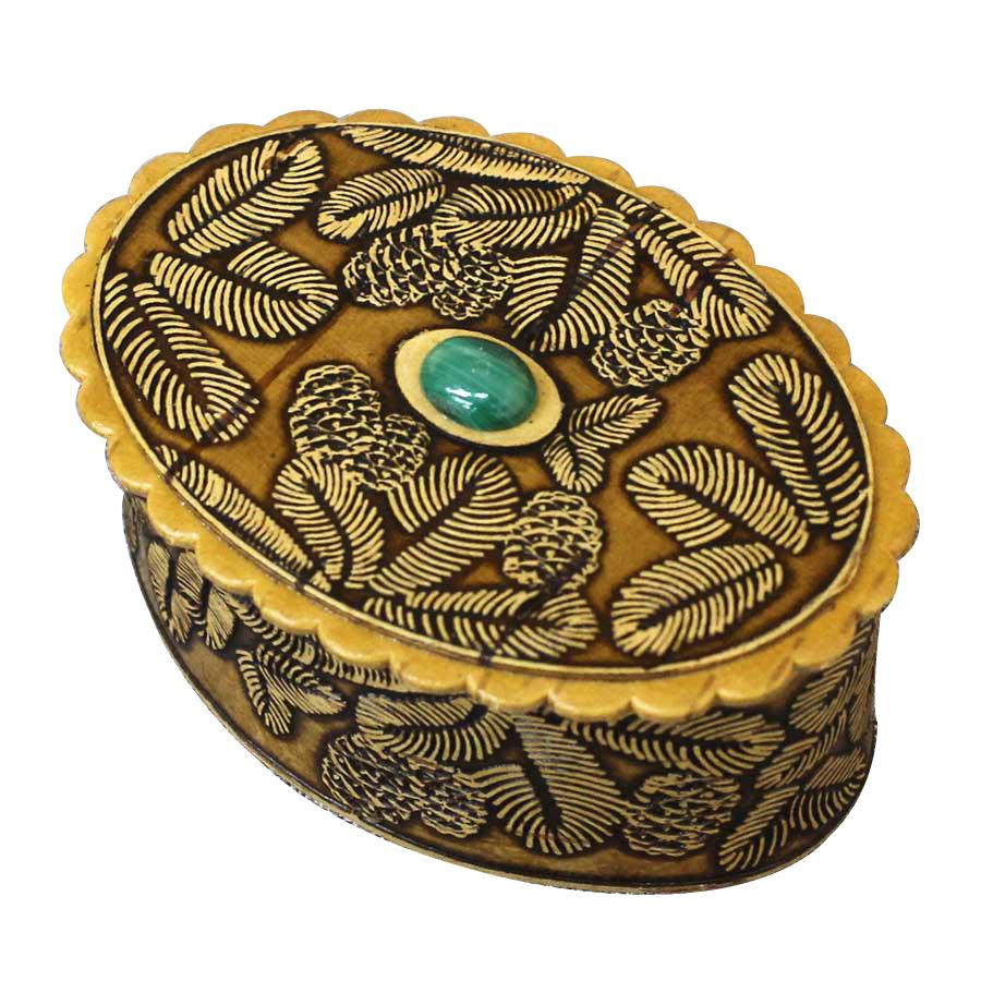 Hand Made Birch Bark Box 