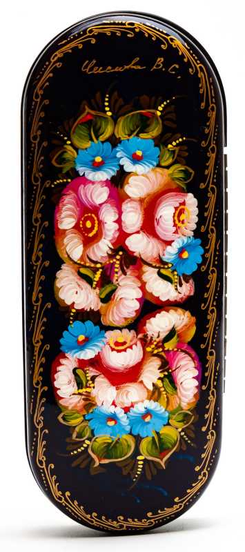 160x60mm Zhostovo Eyeglass Case