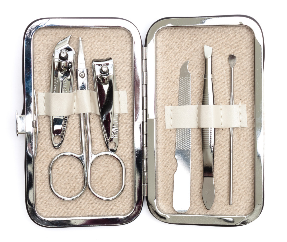 Matryoshka Russia Metal Manicure Set in a hard case (by AKM Gifts)