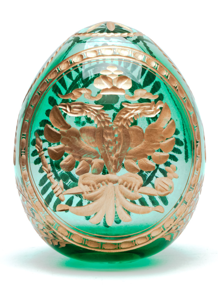 Engraved Crystal Imperial Easter Egg