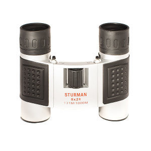 Sturman 8x21 binoculars silver