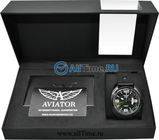 Швейцарские механические наручные часы Aviator R.3.08.5.092.4