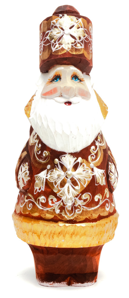 160 mm Santa Claus with a bag of gifts (by Igor Carved Wooden Figures Studio)
