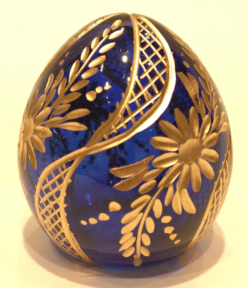 Engraved Crystal Imperial Easter Egg