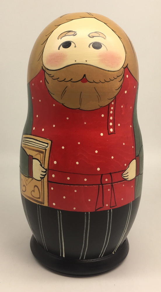 U 5pcs Big Malutinskaya Matryoshka 