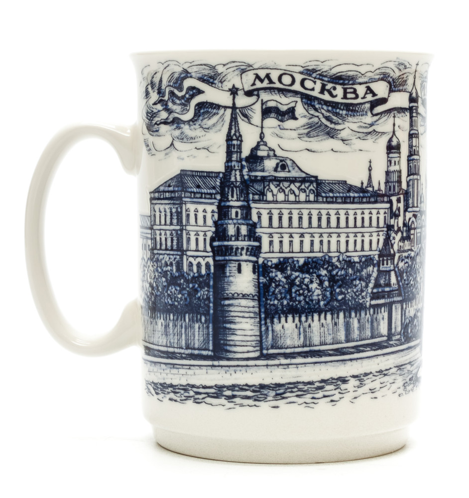 Moscow The Bolshoy Theatre Porcelain Mug