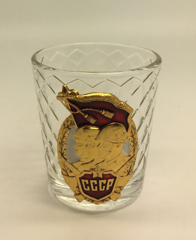 USSR Decanter and Glasses Set
