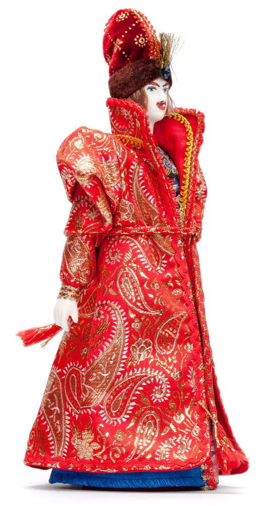270 mm Ivan Tsarevitch Doll in a Russian Traditional Dress Porcelain Statue (by Le Russe)