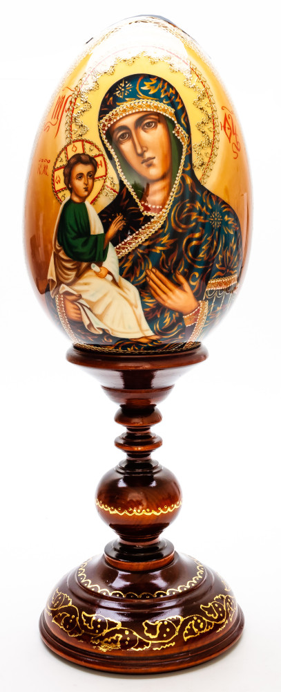 430 mm Godmother hand painted on wooden egg (by Hamlet Crafts)