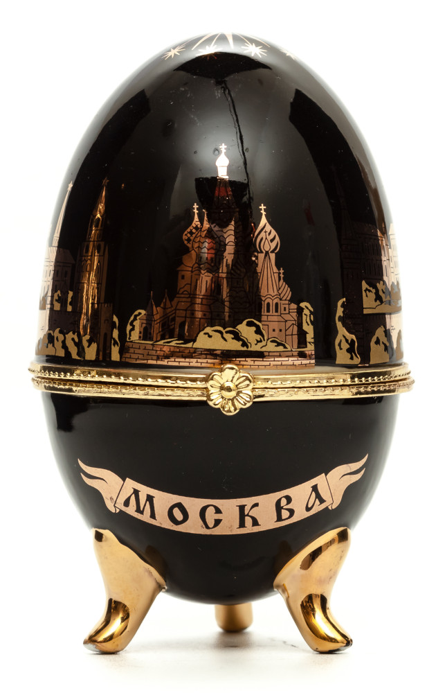 Easter Egg box with Moscow Picture