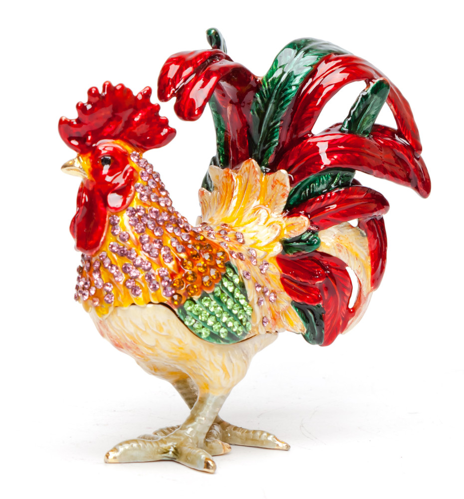 85 mm Cockerel Small Jewellery Box