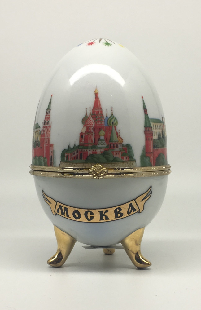 Easter Egg box with Moscow Picture
