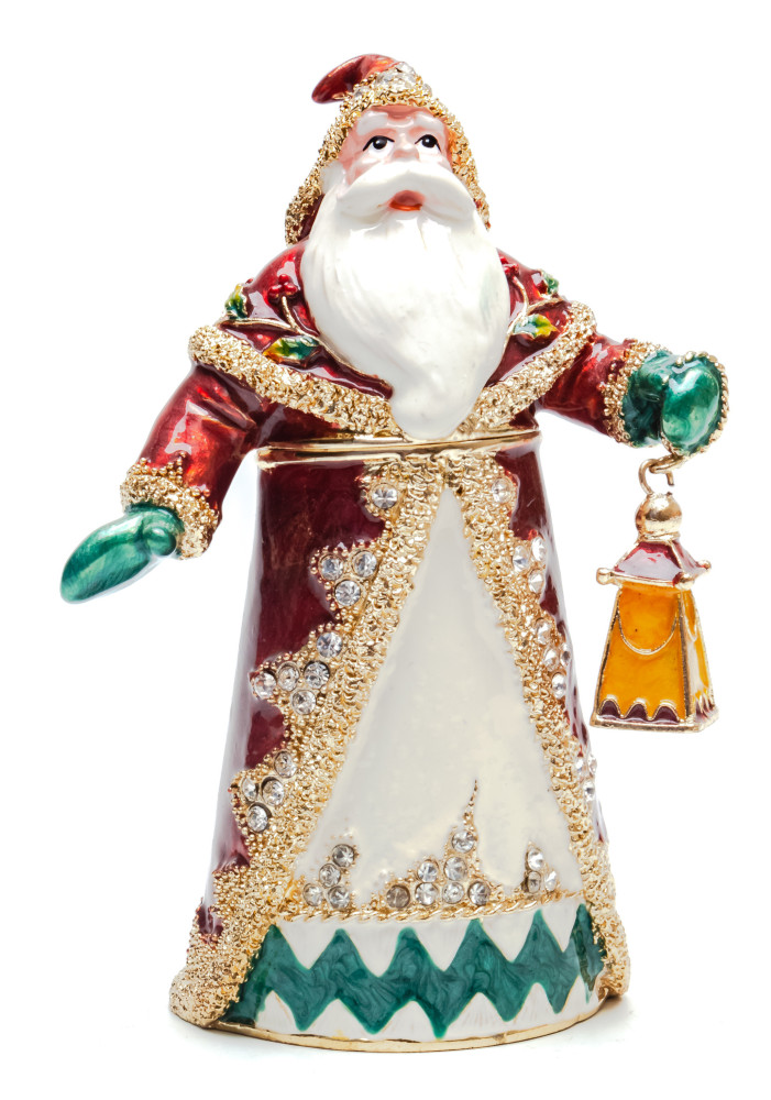 100 mm Santa Claus Jewellery Box (by Alexaner G Studio)