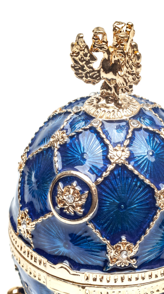 115 mm Double-headed Eagle Imperial Coronation Easter Egg