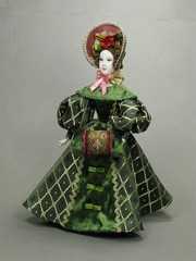 Russian Beauty hand made Porcelain Doll  - 11 Inches (by Le Russe)